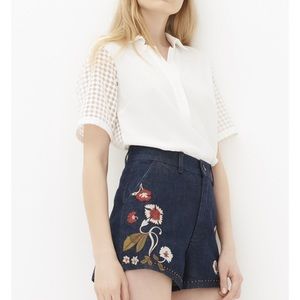 Sandro Paris Pump Shorts size 38